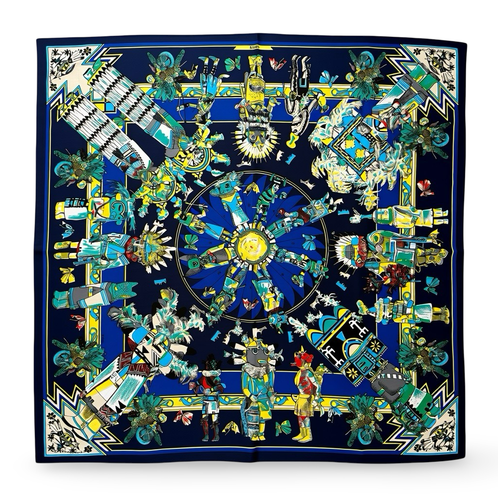 90x90 scarves_3 Viskozės skara NAPOLI (90X90 cm) - Image 1