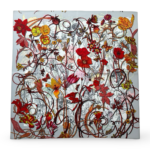 Dvipusė viskozės skara MODENA (90X90 cm) - Image 2