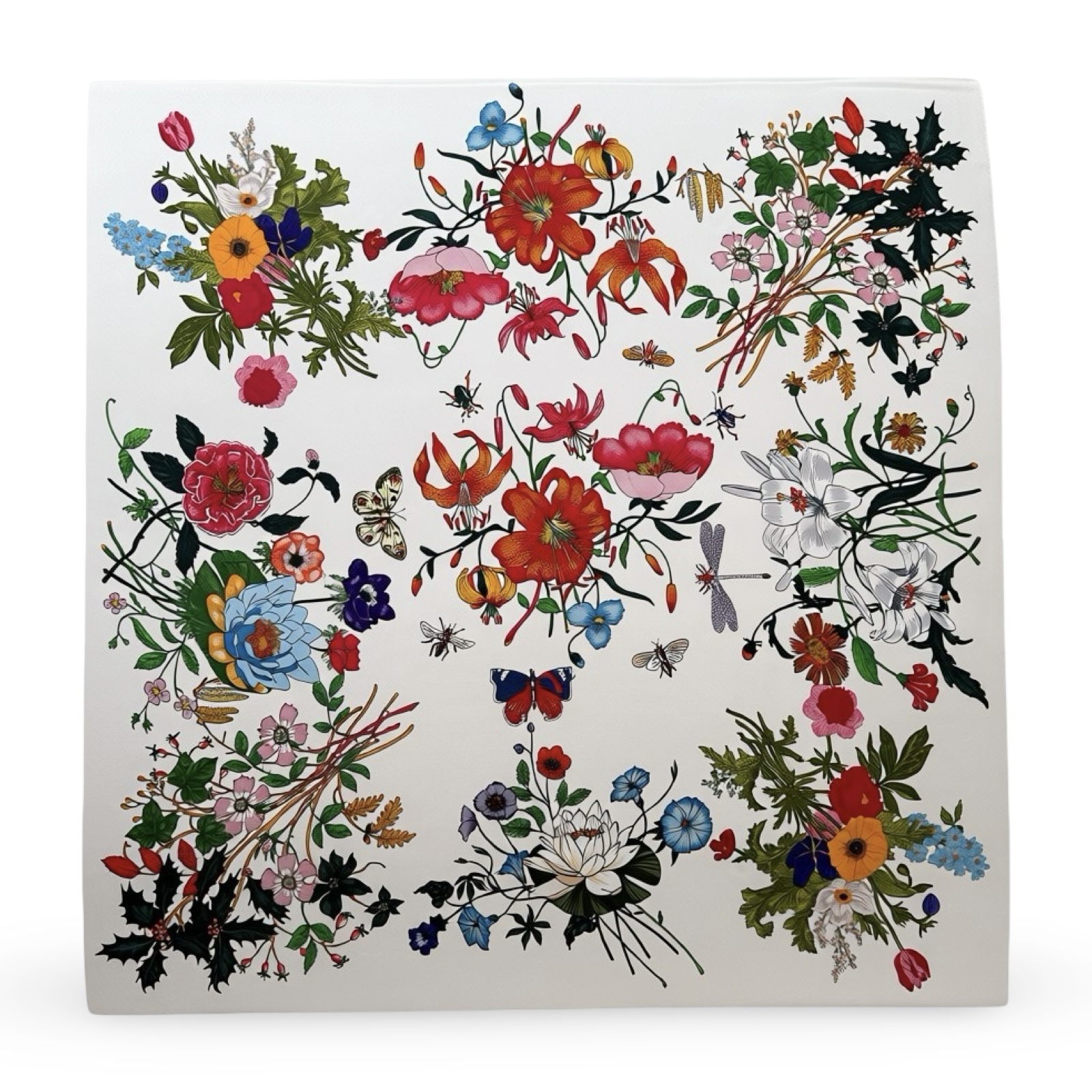90x90 silk scarves_4 100% šilko skara PADOVA (90x90 cm) - Image 1