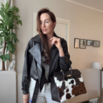Odinė striukė ELLE - Image 3