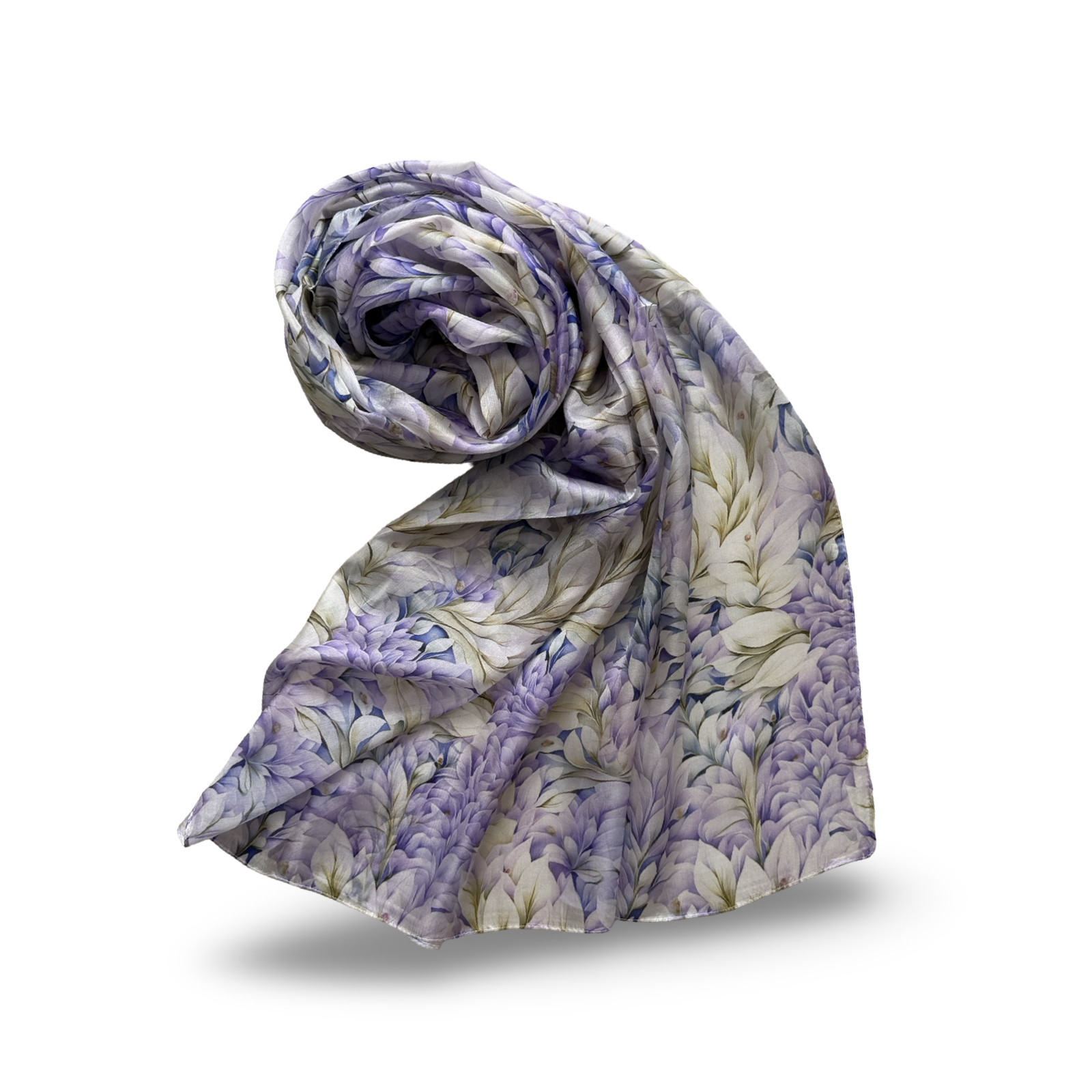 SILK SCARVES 110x180_30 100% šilko šalikas SIENA (110x180 cm) - Image 1