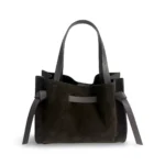 Verstos odos rankinė #86149 SUEDE – tamsiai ruda