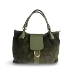 Verstos odos rankinė #86151 SUEDE – žalia