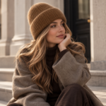 Moteriška alpakų vilnos kepurė – ALPACA-BEANIE