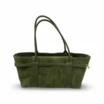 Talpi verstos odos rankinė #CM-B0399 – samaninė žalia