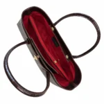 Talpi krokodilo rašto odinė rankinė #CO-B0385 – vidus