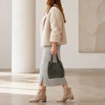 Itališka verstos odos rankinė #86097 SUEDE - Image 2