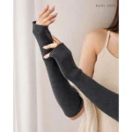 Ilgos viskozės riešinės H1342 – tamsiai pilka