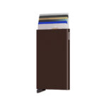 SECRID Cardprotector aliuminio kortelių dėklas – rudos sp. - Image 3