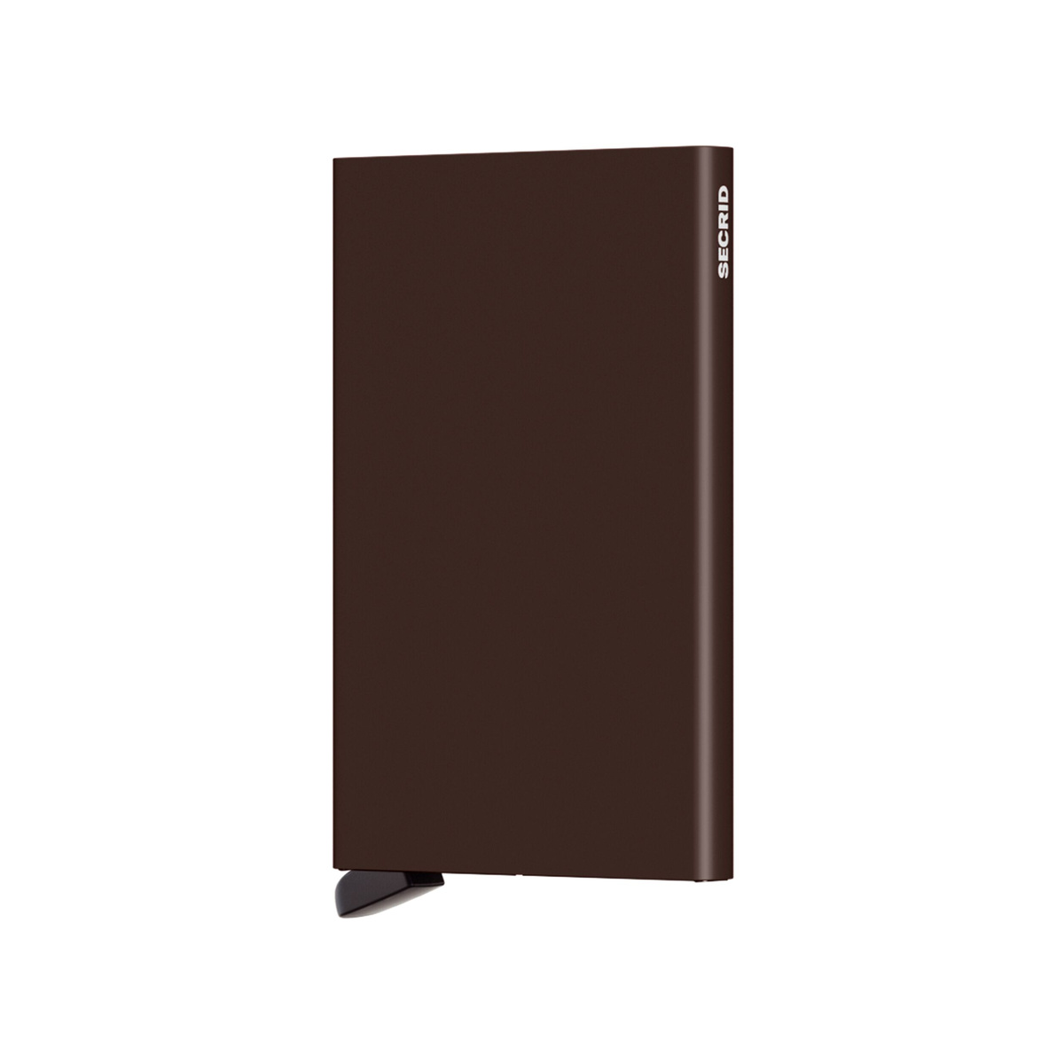 SECRID_C-Brown_front_1200x1200 SECRID Cardprotector aliuminio kortelių dėklas – rudos sp. - Image 1