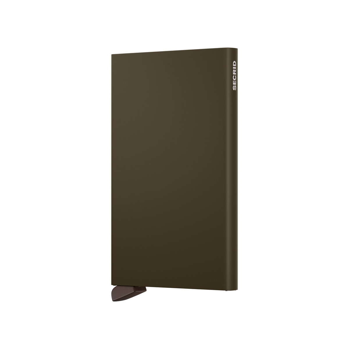 SECRID_C-Cedar_front_1200x1200 SECRID Cardprotector aliuminio kortelių dėklas – kedro sp. - Image 1