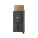 SECRID Premium+ Cardprotector+ Fluted for MagSafe aliuminio kortelių dėklas – kašmyro sp. - Image 3
