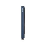 SECRID Premium+ Cardprotector+ Fluted for MagSafe aliuminio kortelių dėklas – tamsiai mėlynos sp. - Image 2