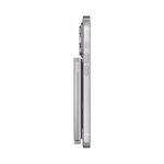 SECRID Premium+ Cardprotector+ Fluted for MagSafe aliuminio kortelių dėklas – sidabrinės sp. - Image 5