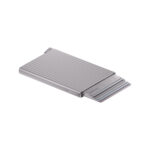 SECRID Premium+ Cardprotector+ Fluted aliuminio kortelių dėklas – sidabrinės sp. - Image 4