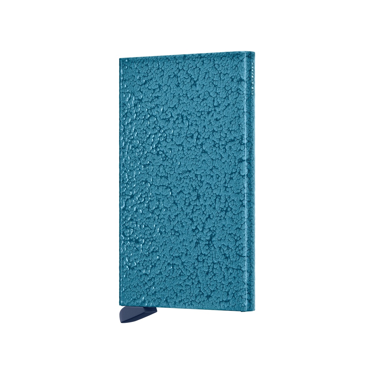 SECRID_CH-Azure_front_1200x1200 SECRID Cardprotector Hammerstone aliuminio kortelių dėklas – žydros sp. - Image 1