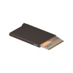SECRID Cardprotector Powder aliuminio kortelių dėklas – rudos sp. - Image 4