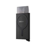 SECRID Cardprotector for MagSafe aliuminio kortelių dėklas – juodos sp. - Image 3
