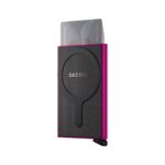 SECRID Cardprotector for MagSafe aliuminio kortelių dėklas – fuksijos sp. - Image 3