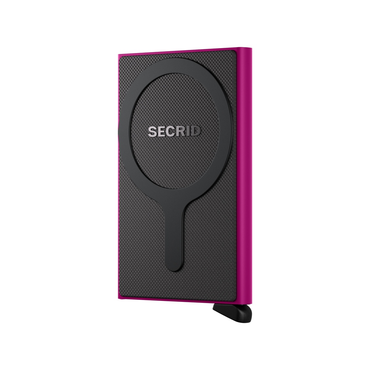 SECRID_CfM-Fuchsia_front_1200x1200 SECRID Cardprotector for MagSafe aliuminio kortelių dėklas – fuksijos sp. - Image 1