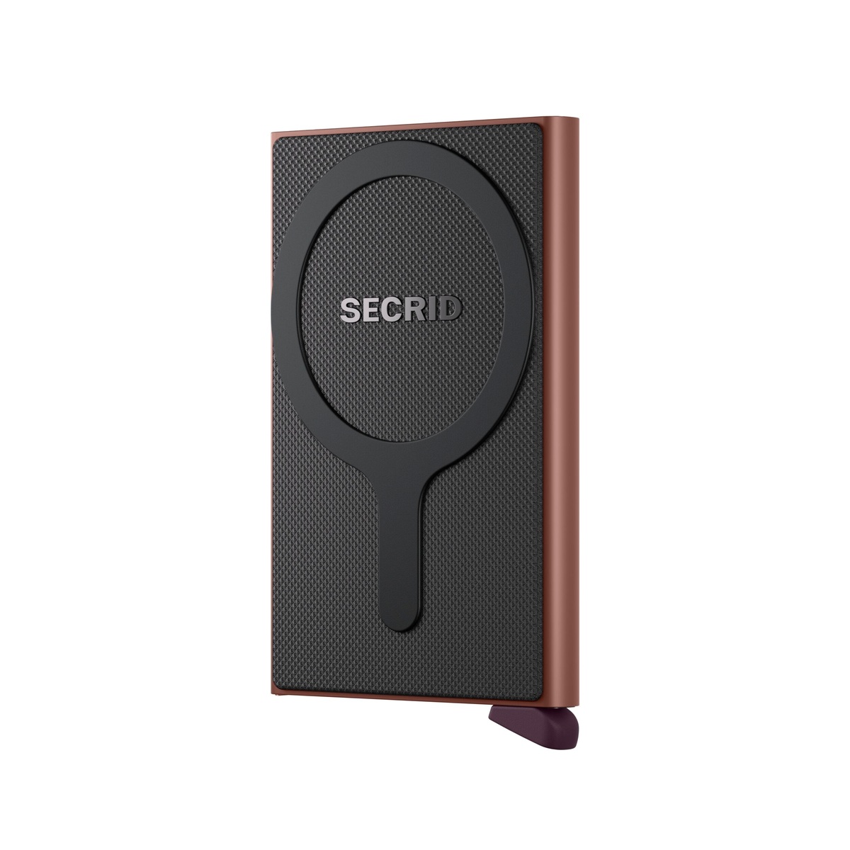 SECRID_CfM-Rose_front_1200x1200 SECRID Cardprotector for MagSafe aliuminio kortelių dėklas – rožinės sp. - Image 1
