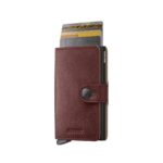 SECRID Basco Premium+ kompaktiška vienguba piniginė – rudos sp. - Image 4