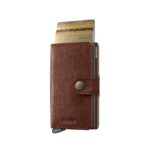 SECRID Basco Premium+ kompaktiška vienguba piniginė – viskio sp. - Image 4