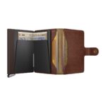 SECRID Basco Premium+ kompaktiška vienguba piniginė – viskio sp. - Image 5
