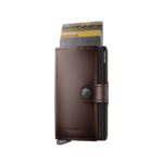 SECRID Dusk Premium+ kompaktiška vienguba piniginė – tamsiai rudos sp. - Image 4