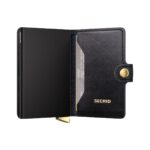 SECRID Emboss Diamond Premium+ kompaktiška vienguba piniginė – juodos sp. - Image 3