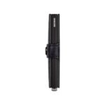 SECRID Emboss Lines Premium+ kompaktiška vienguba piniginė – juodos sp. - Image 2