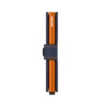 SECRID Matte kompaktiška vienguba piniginė – tamsiai mėlynos / oranžinės sp. - Image 2