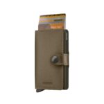 SECRID Matte Satin kompaktiška vienguba piniginė – bronzos sp. - Image 3