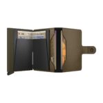 SECRID Matte Satin kompaktiška vienguba piniginė – bronzos sp. - Image 5