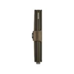 SECRID Matte Satin kompaktiška vienguba piniginė – bronzos sp. - Image 2