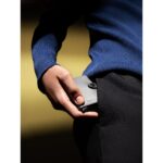 SECRID Matte Satin kompaktiška vienguba piniginė – plieno sp. - Image 7