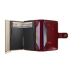 SECRID Naplak Premium+ kompaktiška vienguba piniginė – raudonos sp. - Image 5