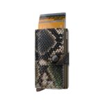 SECRID Serpent kompaktiška vienguba piniginė – žalios sp. - Image 4