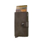 SECRID Vintage kompaktiška vienguba piniginė – ąžuolo sp. - Image 4