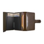SECRID Vintage kompaktiška vienguba piniginė – ąžuolo sp. - Image 5