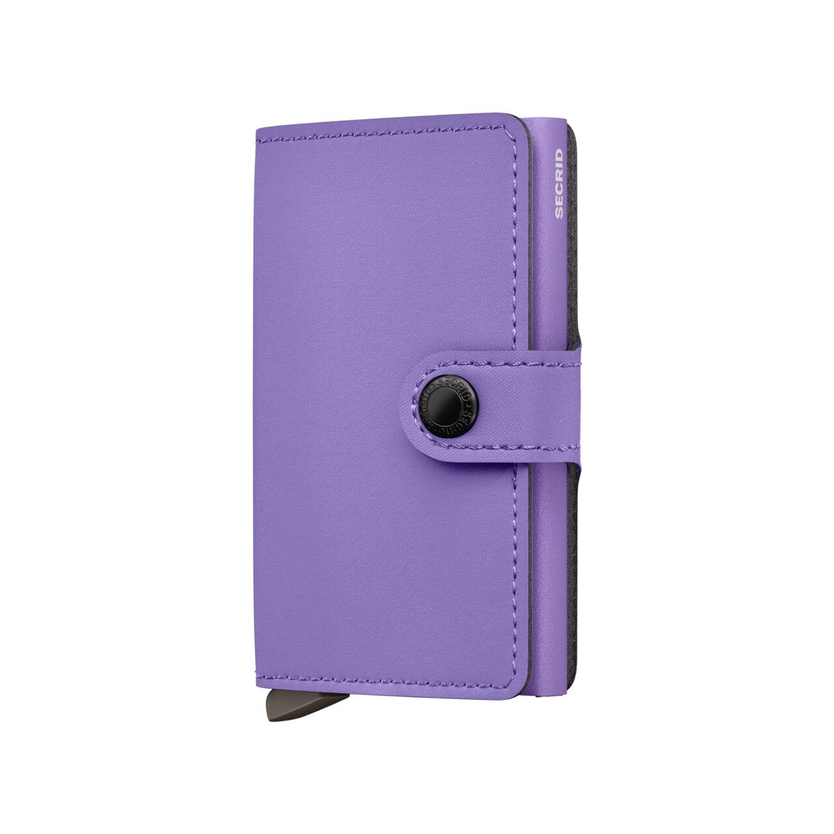 SECRID_MYp-Lilac_front_1200x1200 SECRID Yard Powder kompaktiška vienguba piniginė – alyvinės sp. - Image 1