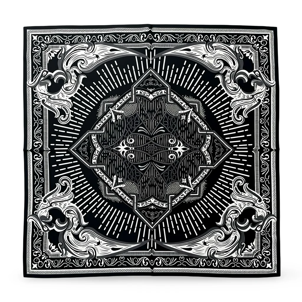 90×90 scarves_4 Viskozės skara BOLOGNA (90X90 cm) - Image 1