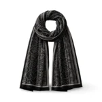 Viskozės šalikas su ornamentiniu raštu – X653 - Image 7