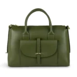 Odinė rankinė #153433 – verde-militare
