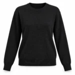 Vilnonis megztinis apvalia iškirpte – WL104AI26 – NERO
