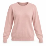 Vilnonis megztinis apvalia iškirpte – WL104AI26 – ROSA