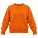 Laisvas vilnonis megztinis reglano rankovėmis – WL227AI26 – ARANCIO
