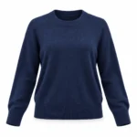 Laisvo silueto vilnonis megztinis – WL533AI26 – BLU