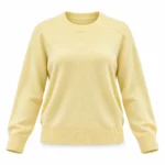 Laisvo silueto vilnonis megztinis – WL533AI26 – GIALLO