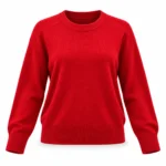 Laisvo silueto vilnonis megztinis – WL533AI26 – ROSSO
